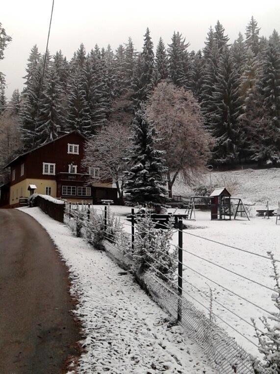 Myslivna Hotel Cerny Dul Exterior photo